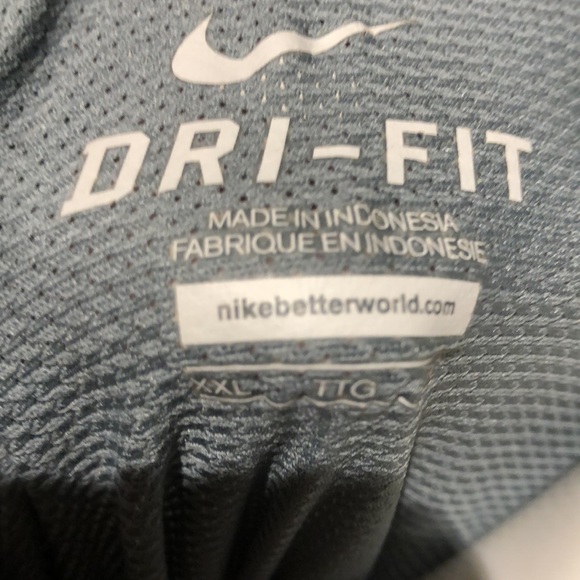 Nike Men's Gray Dri-fit T-Shirt - Picture 4 of 8
